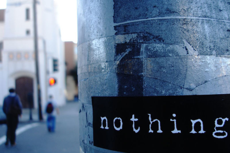"Nichts" ist das Thema eines besonderen Seminars im Sommersemester 2015.