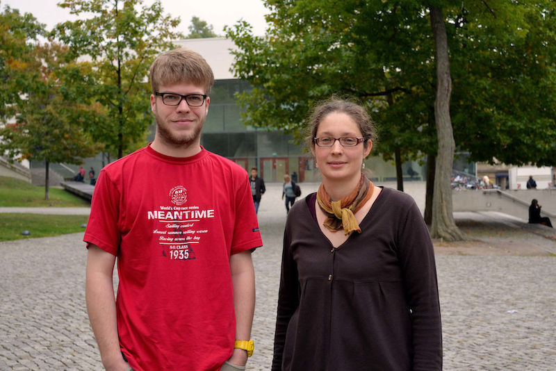 Felix Schiedlowski und Andrea Ritschel sind Mitglieder des Arbeitskreises "Sexuelle Belästigung"