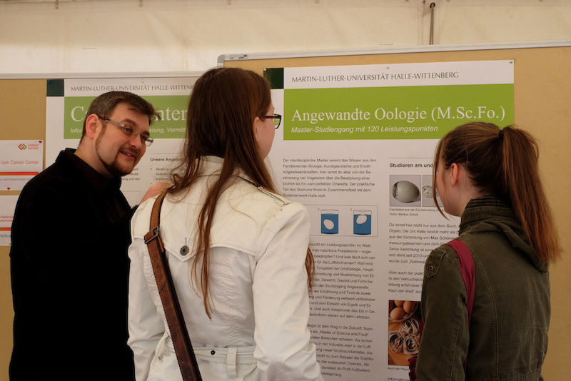 "Angewandte Oologie" - ein Studienprogramm, das exklusiv zum 1. April angeboten wurde.
