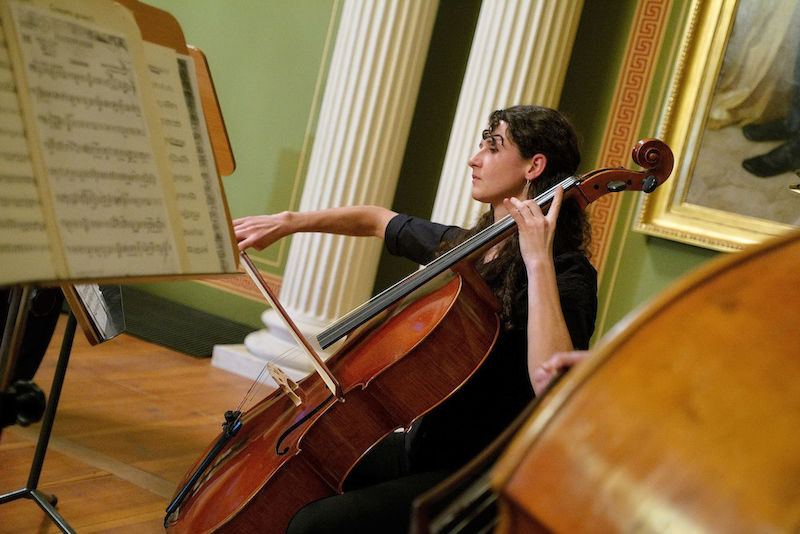 Das Akademische Orchester lieferte das musikalische Rahmenprogramm.