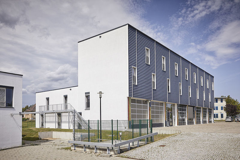 Das Bio-Zentrum in der Daniel-Vorländer-Straße beherbergt Werkstätten und Arbeitsplätze auf 1.400 Quadratmetern.
