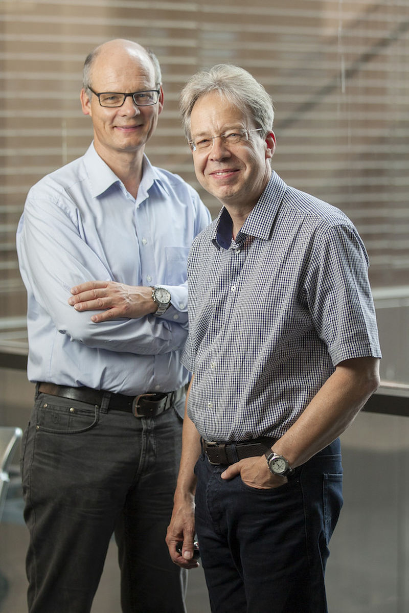 Dr Hanjo Hennemann (left) and Professor Sven-Erik Behrens