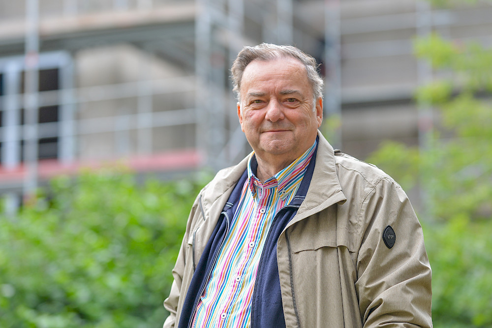 Horst-Dieter Foerster geht nach 26 Jahren Tätigkeit als Bauabteilungsleiter in den Ruhestand.