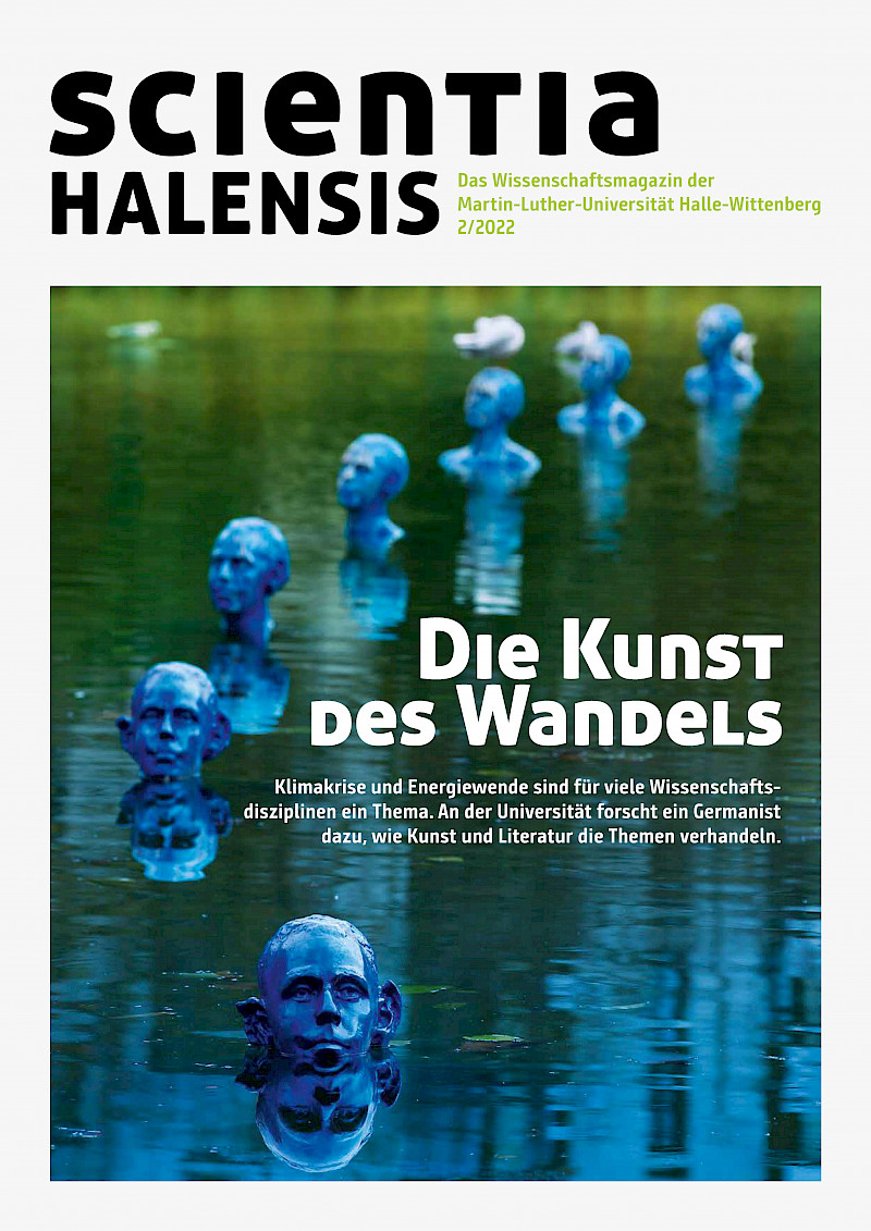 Das Cover der neuen "scientia halensis"