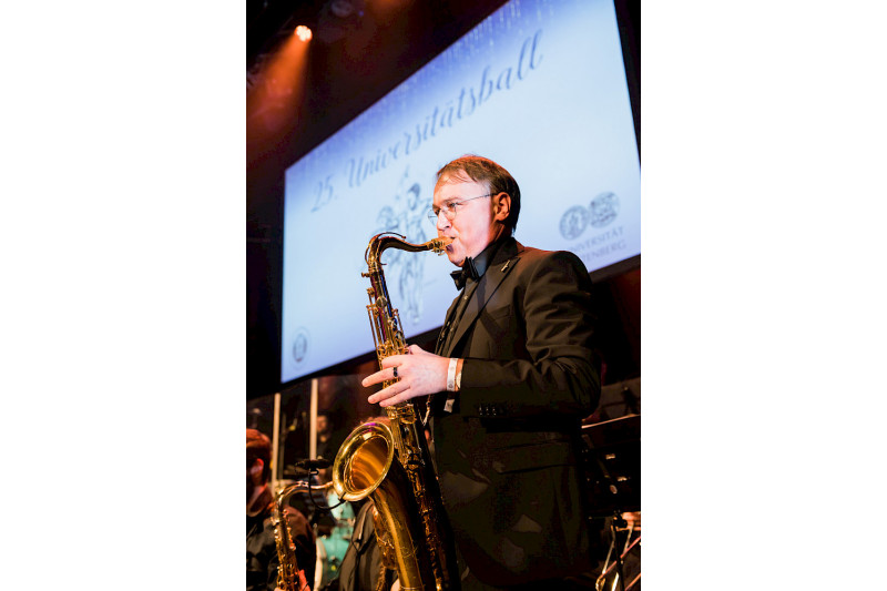 Stefan Plontke auf dem Universitätsball 2025.