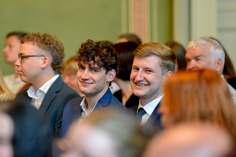 Für die Absolvent*innen gab es Grund zur Freude.